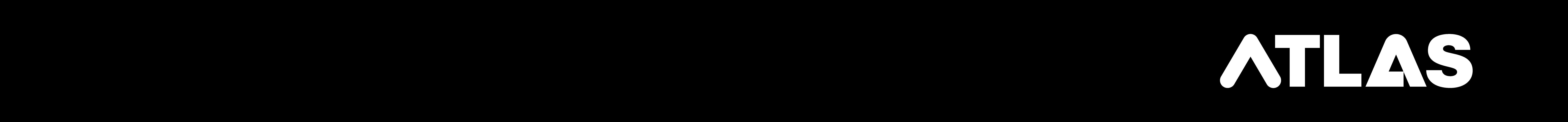 ATLAS Logo on black banner