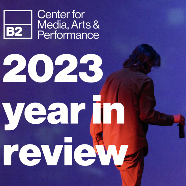 Detail of cover of the B2 2023 year in review report
