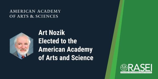 Profile picture of Art Nozik with AAAS logo in the background