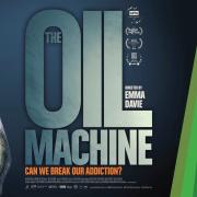 The Oil Machine Documentary banner - the world in a plastic bag