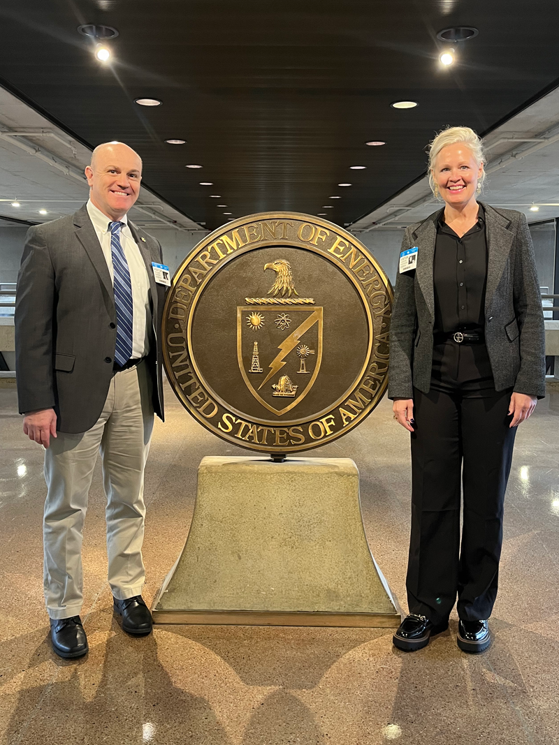 Massimo Ruzzene and Chris Gustavson discussed CU Boulder and State of Colorado priorities with leaders from the Department of Commerce, the Department of Energy and the National Science Foundation. 