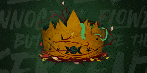 illustration of Macbeth's crown