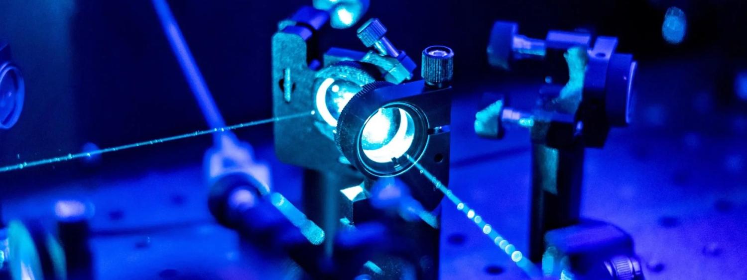 laser in a lab