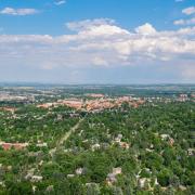 aerial view of Boulder