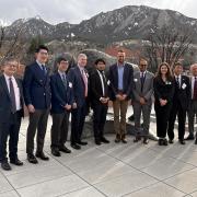 representatives from Japan and Colorado come together at the Japan-Colorado Business Seminar, 