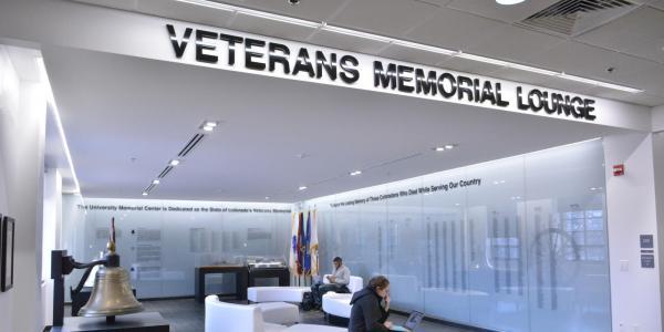 veterans memorial lounge at the umc